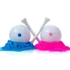 Gender Reveal Golf Balls Set - 2 Pieces (Pink & Blue)
