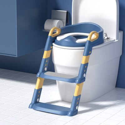 Bathroom stool with stairs - otty training