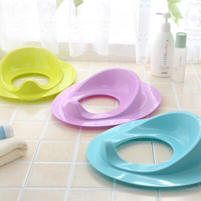 Baby soft potty seat with handle - Baby training toilet seat