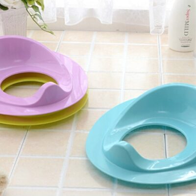Baby soft potty seat with handle - Baby training toilet seat