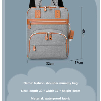 Waterproof  Baby Diaper Backpack bag