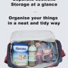 Multifunctional mommy 4 pcs travel bag - large capacity - diaper bag