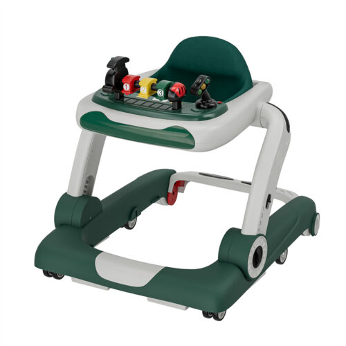 Space-Saving Baby Walker with Foldable Design