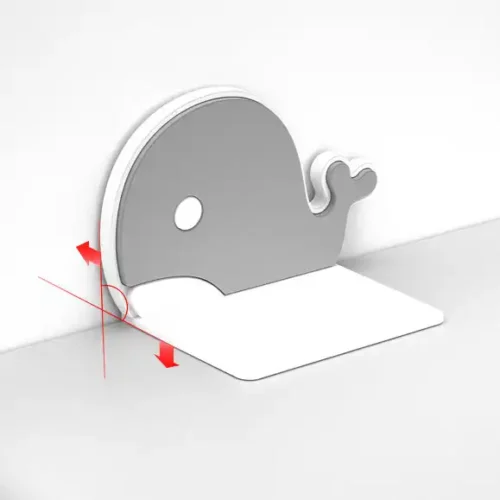 واقي مضاد للأطراف - على شكل حوت - طقم من 2 قطعة
