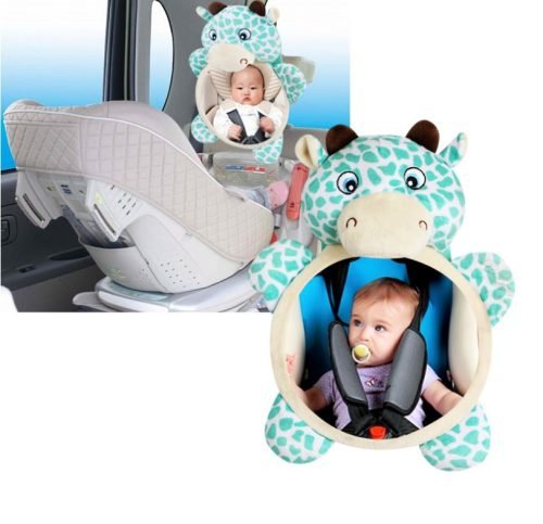 مرآة مقعد الرؤية الخلفية للطائرة - على شكل دب