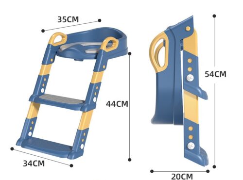 Bathroom stool with stairs - otty training