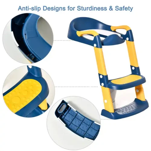 Bathroom stool with stairs - otty training