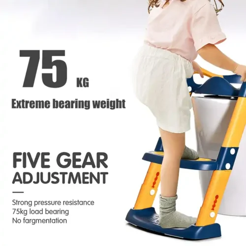 Bathroom stool with stairs - otty training