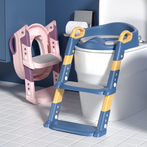 Bathroom stool with stairs - otty training