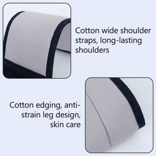 Breathable Cotton-Polyester Baby Sling Carrier with Mesh Fabric - Comfortable and Adjustable for Easy Babywearing