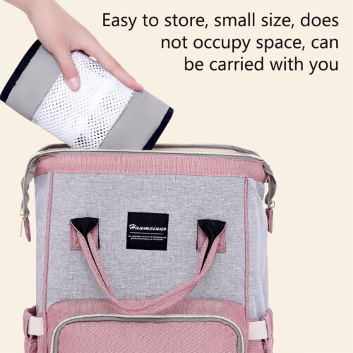 Breathable Cotton-Polyester Baby Sling Carrier with Mesh Fabric - Comfortable and Adjustable for Easy Babywearing