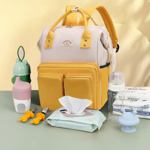 Large Capacity Multifunction Travel diaper Backpack bag