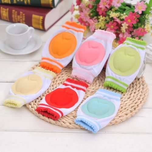 Soft and Stylish Baby Knee Pads - Ideal for Crawling and Protecting Little Knees