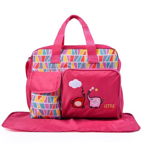 Elegant Multi-Functional and waterproof Mommy & Diaper Bag.