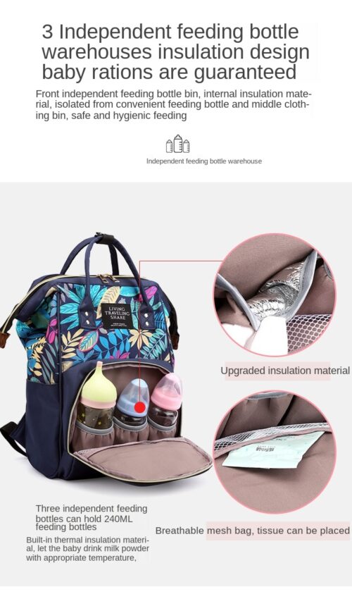 Baby Diaper Bag - Waterproof Travel Bag