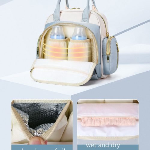 حقيبة تنظيم الحفاضات لعربة الأطفال