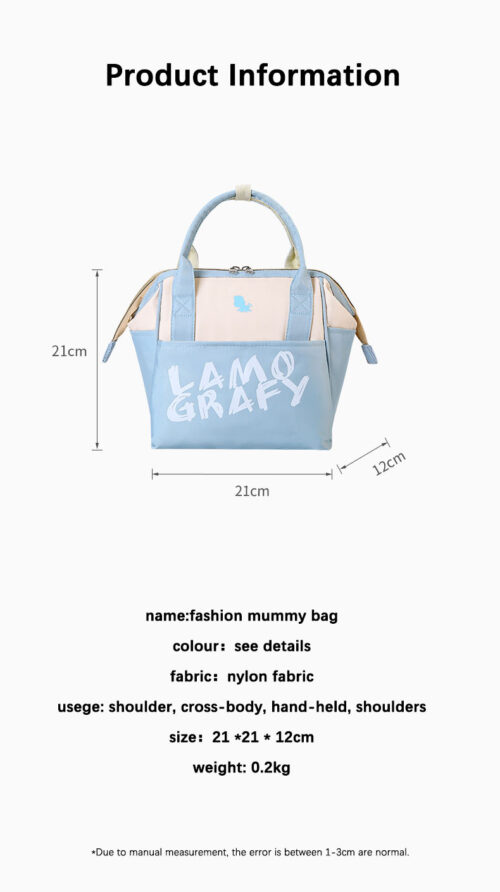 Multifunctional Mummy Baby Diaper Bag