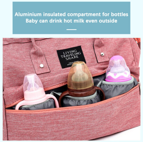 Large Capacity Portable Mother & Baby Diaper Bags