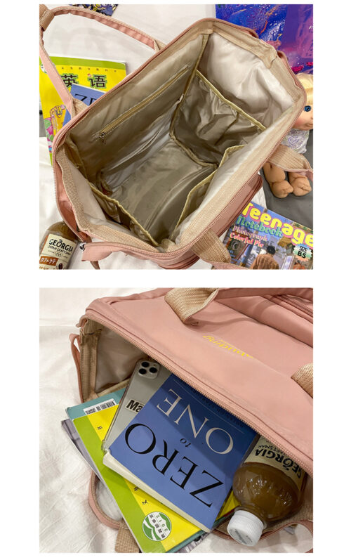 Waterproof portable baby diaper bag backpack