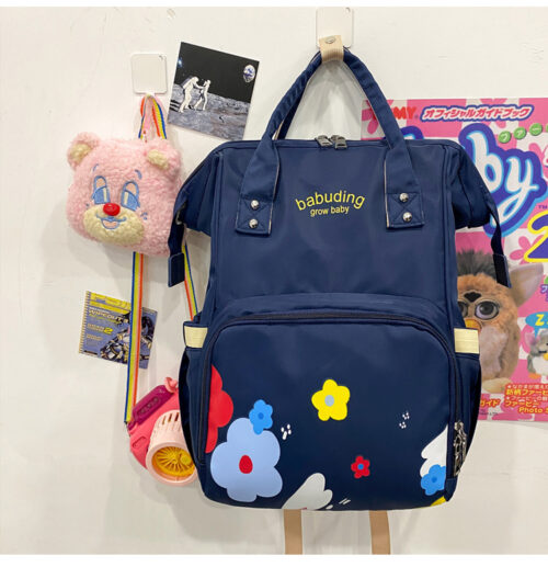 Waterproof portable baby diaper bag backpack