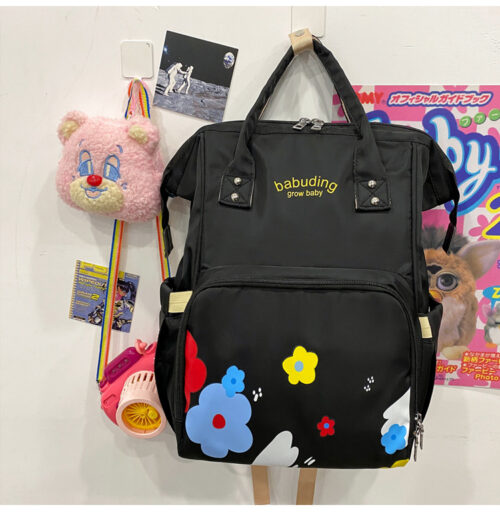 Waterproof portable baby diaper bag backpack