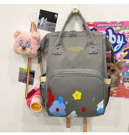 Waterproof portable baby diaper bag backpack