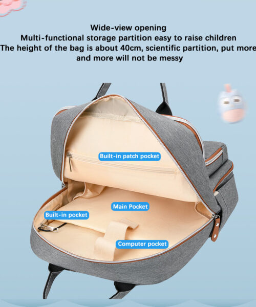 Waterproof  Baby Diaper Backpack bag