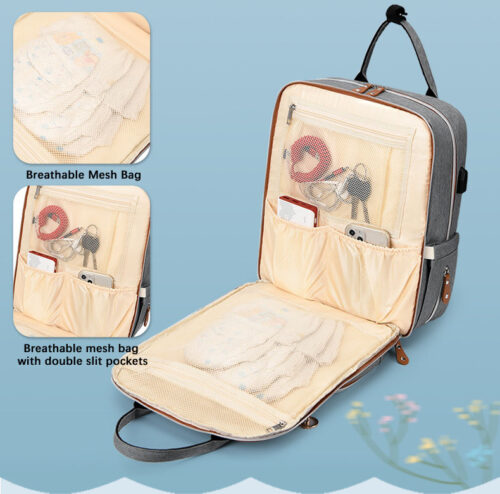 Waterproof  Baby Diaper Backpack bag
