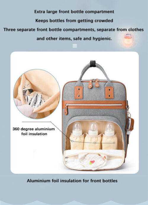 Waterproof  Baby Diaper Backpack bag