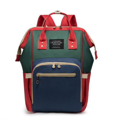 Eco friendly baby diaper backpack.