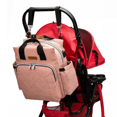 New fashion USB charging smart  3 in 1 diaper backpack