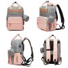 Premium Multi-Function Diaper Bag with Bottle Storage & Changing Pad