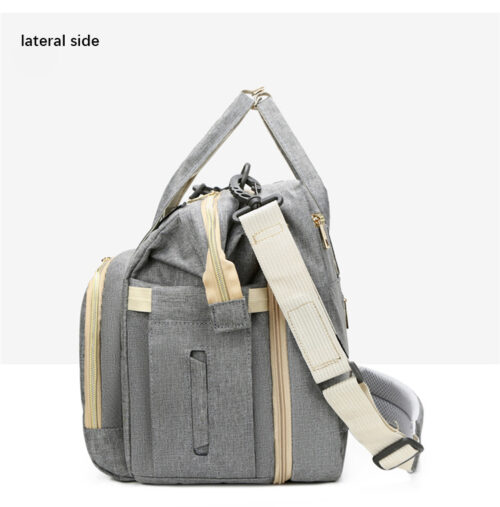 Big capacity 3 in 1 diaper bag backpack with bassinet