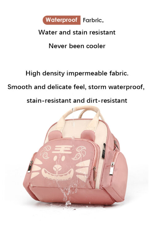 Multifunction Large Capacity Baby Diaper Bag - Single shoulder - Insulated Bottle Bag