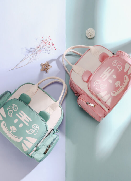 Multifunction Large Capacity Baby Diaper Bag - Single shoulder - Insulated Bottle Bag