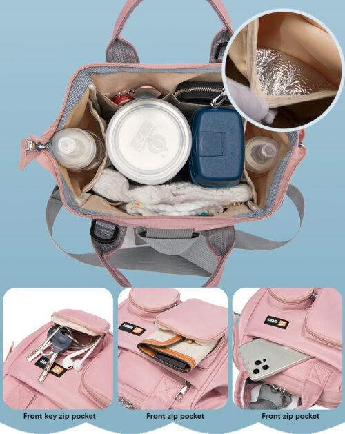 Multifunctional Waterproof Mommy Diaper Bag Backpack