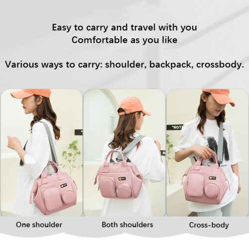Multifunctional Waterproof Mommy Diaper Bag Backpack