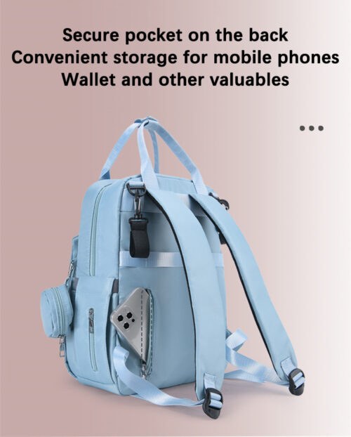 Waterproof baby diaper bag - backpack