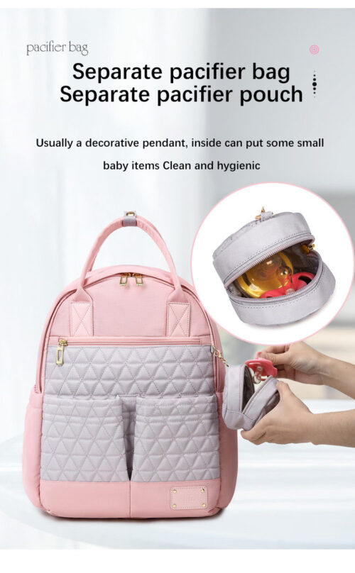 Waterproof Large Capacity Travel Organizer and Baby Diaper Bag