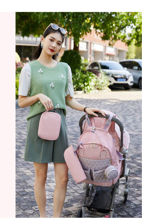 Waterproof Large Capacity Travel Organizer and Baby Diaper Bag