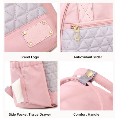 Waterproof Large Capacity Travel Organizer and Baby Diaper Bag