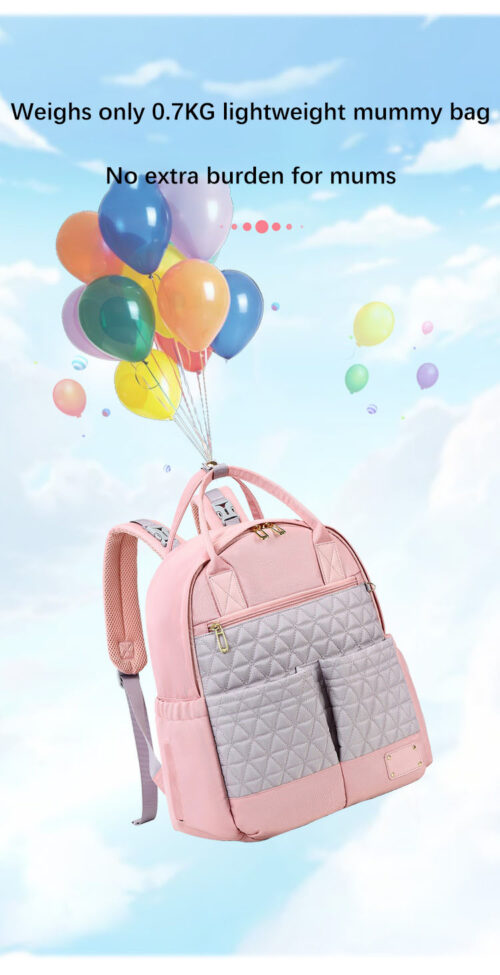 Waterproof Large Capacity Travel Organizer and Baby Diaper Bag