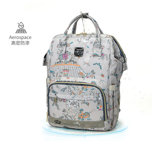 Portable 3 in 1 expandable baby diaper backpack with changing station