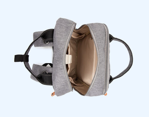 Premium Multi-Function Diaper Bag with Bottle Storage & Changing Pad