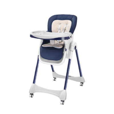 Adjustable Height Folding Baby Dining Chair - Space-Saving and Practical for Every Meal