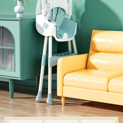 Multi-Function Rocking High Chair: Ideal for Babies and Toddlers with Adjustable Feature