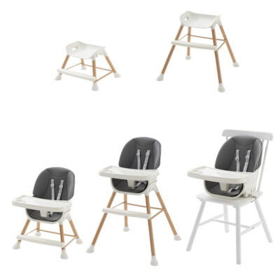 Multi-Function 4-in-1 Baby Feeding Seat - Portable and Adaptable for Every Stage