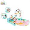 Musical Piano Playmat with Hanging Toys - Engage and Entertain Your Baby - Green