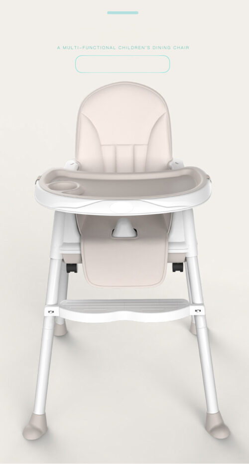 All-in-One Convertible Baby Highchair - Adjustable and Practical