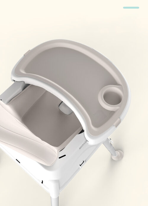All-in-One Convertible Baby Highchair - Adjustable and Practical